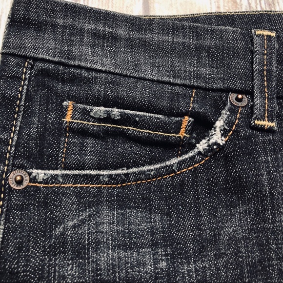 Black Denim Skirt Size 28 Style 300-002 - Picture 2 of 8